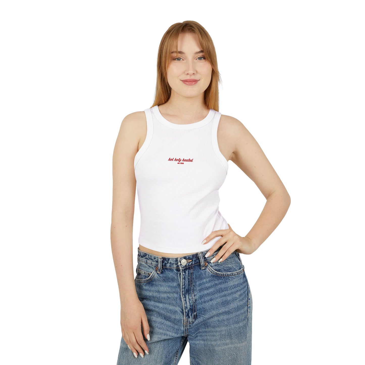 hot holy healed | tank top