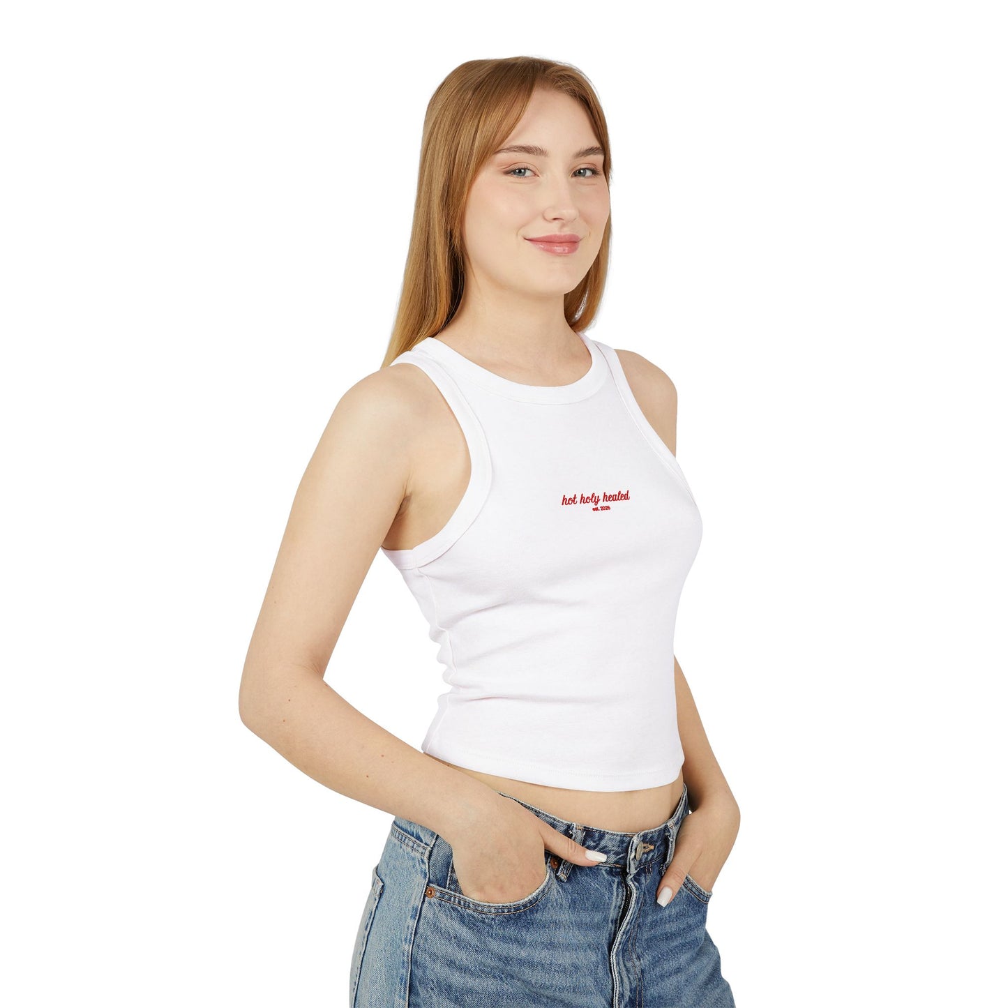hot holy healed | tank top